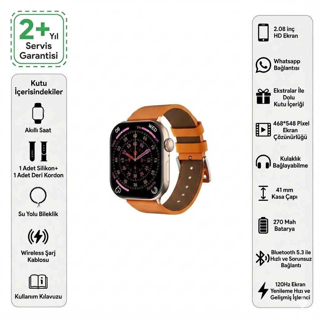 Harvox Serisi OQA Watch 11 Mini Akıllı Saat